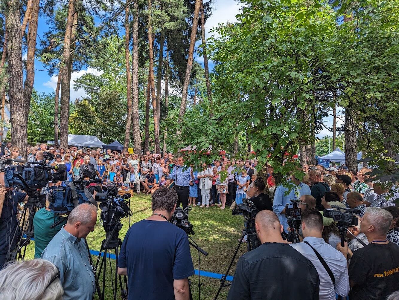 Mateusz Morawiecki w Tychach