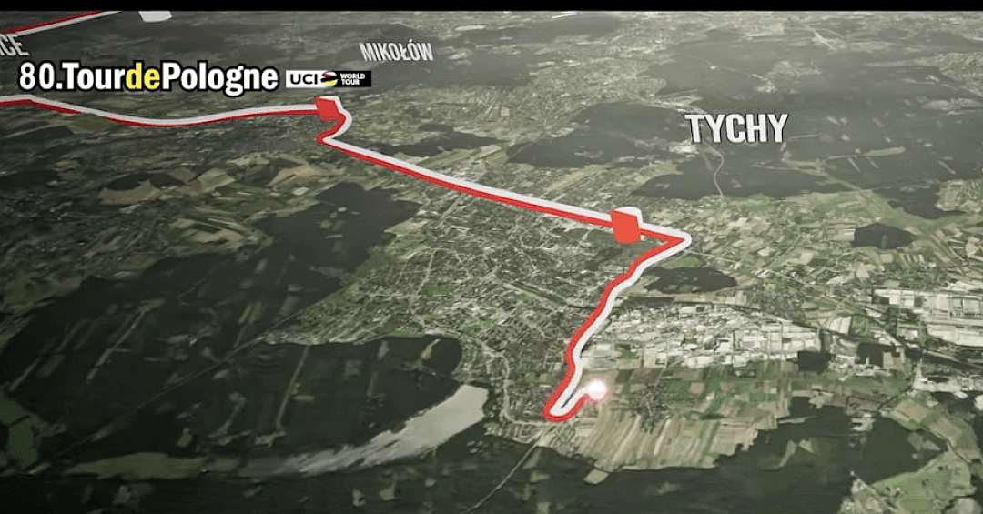 tour de pologne utrudnienia tychy