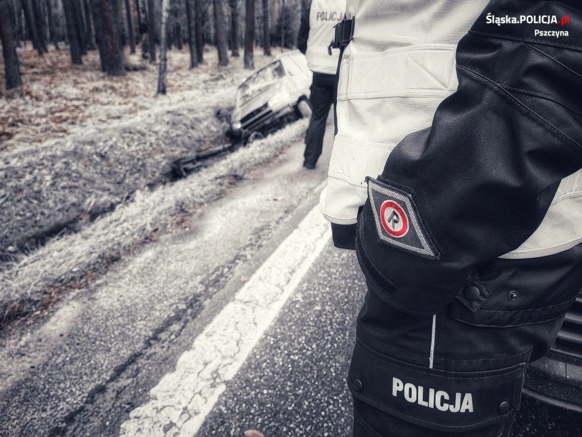 Poscig policja dk1 zory pszczyna 09