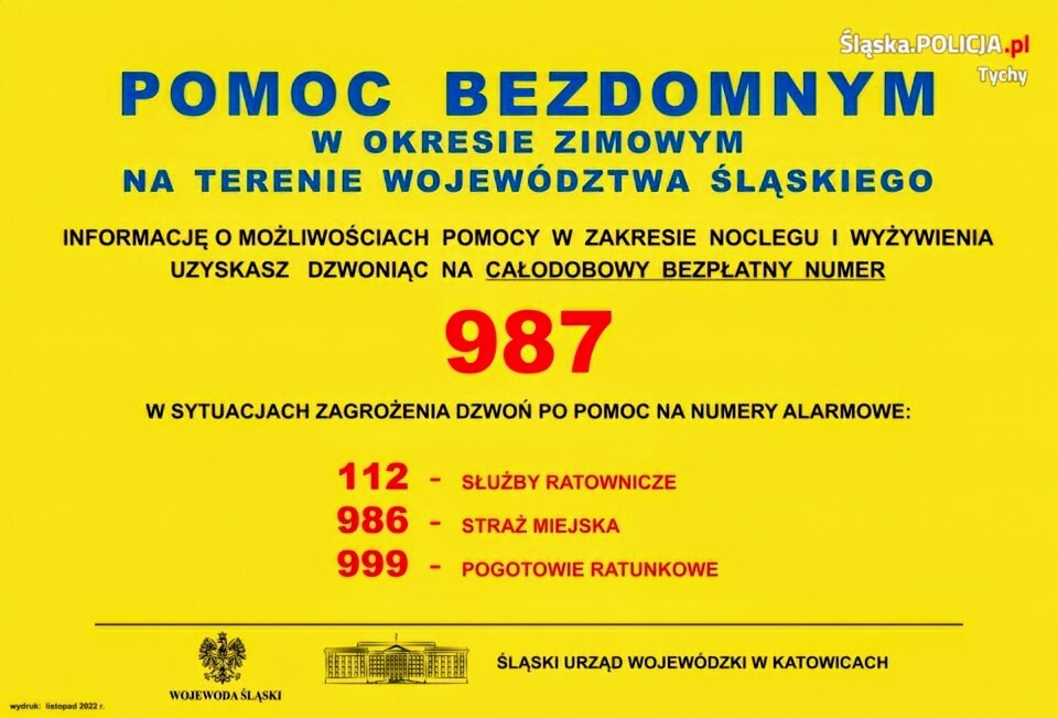 Pomoc bezdomnym zimą