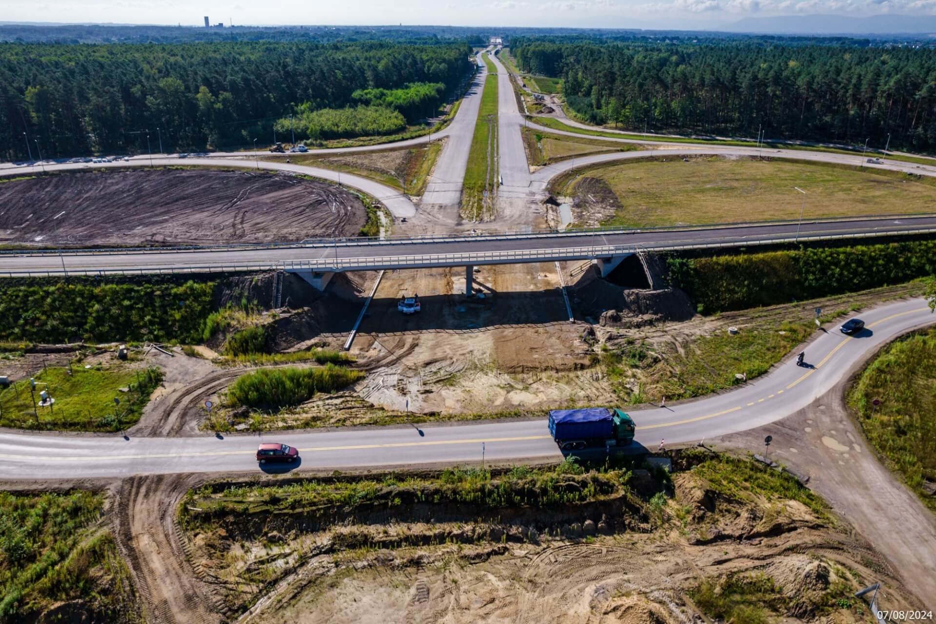 Budowa S1 na odcinku Oświęcim - Dankowice