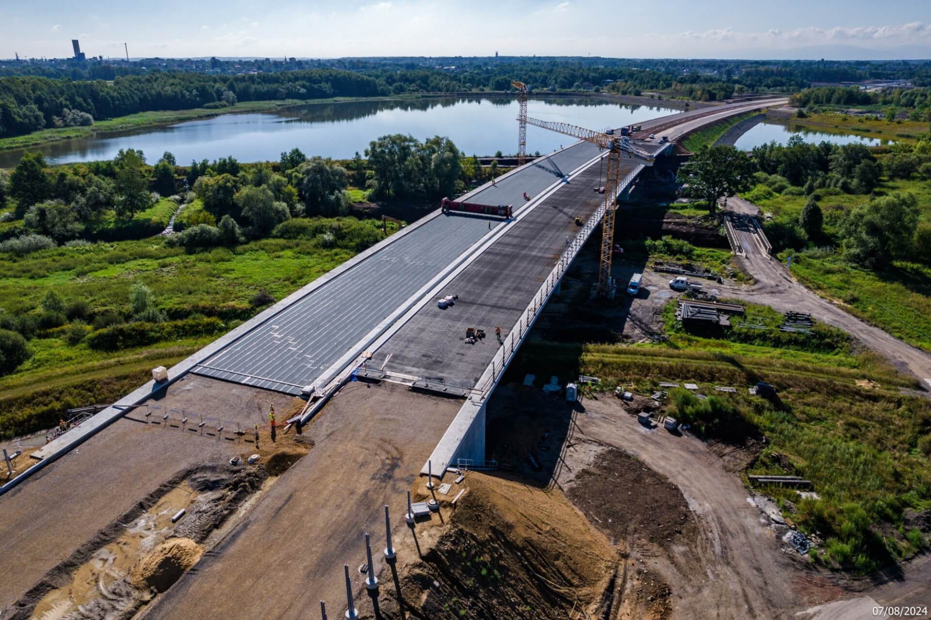 Budowa S1 na odcinku Oświęcim - Dankowice