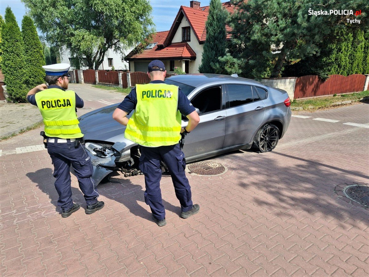 Kolizja tychy 3 wrzesnia 2024 2