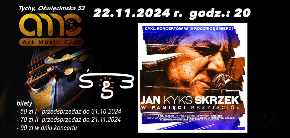 koncert ŚGB w Tychach 22.11.2024 - plakat