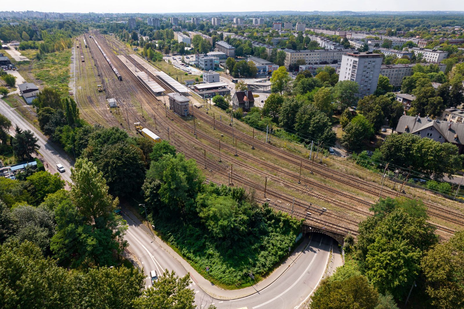 Wiadukt kolejowy, ul. Kłodnicka, Katowice